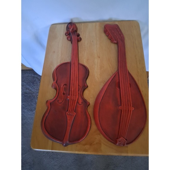 Mandolin and Violin Wall Decor - Picture 1 of 3